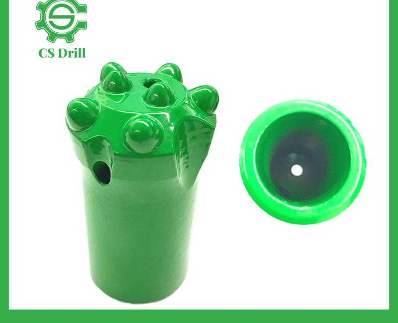 China Manufacture 36mm 38mm 40mm 42mm 7 Alloy button Qty Tapered Button Bits For Rock Drilling