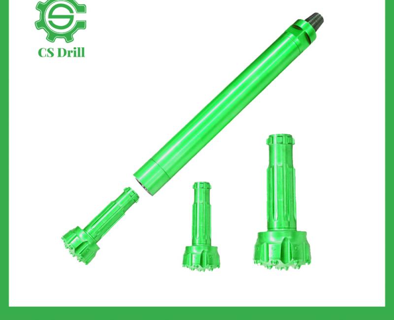 DTH Water Well Drilling Hammer DHD350 With High Environmental Protection Without foot valve DTH Hammer mining dth hammer and bit